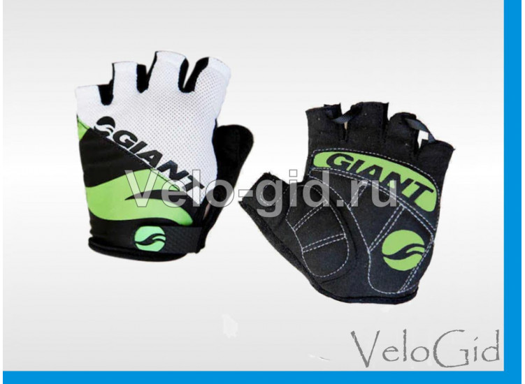Перчатки велосипедные Giant M Green